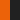 Orange fluo/Noir