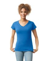 Softstyle T-Shirt Col-V personnalisé pour femme | Gildan