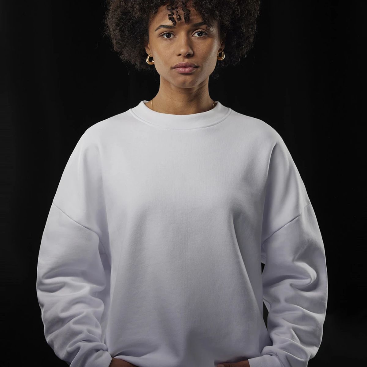B&C Oversized Influence Crew sweat personnalisé | B&C