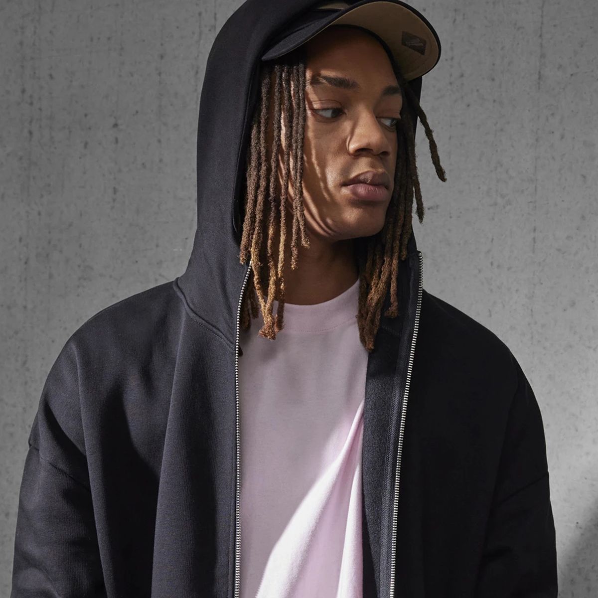 B&C Oversized Influence Zip Hood personnalisé | B&C
