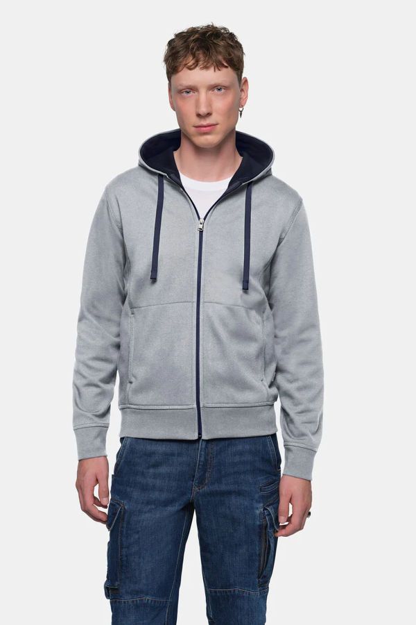 Hakro Zip Hoodie Bonded Eco à imprimer | HAKRO