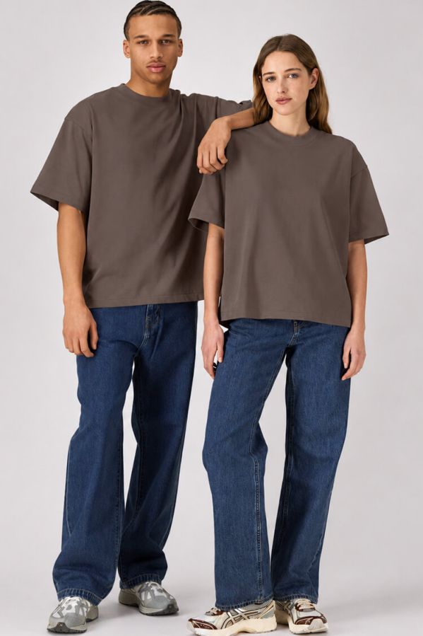 Stanley Stella Asher T-shirt Oversize Unisexe Épais imprimé | Stanley & Stella