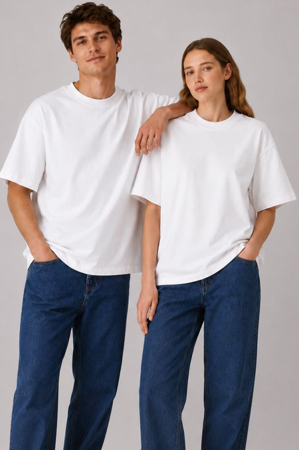Stanley Stella Asher T-shirt Oversize Unisexe Épais imprimé | Stanley & Stella