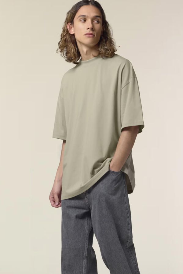 Stanley & Stella Blaster 2.0 T-shirt oversize à col montant imprimé | Stanley & Stella