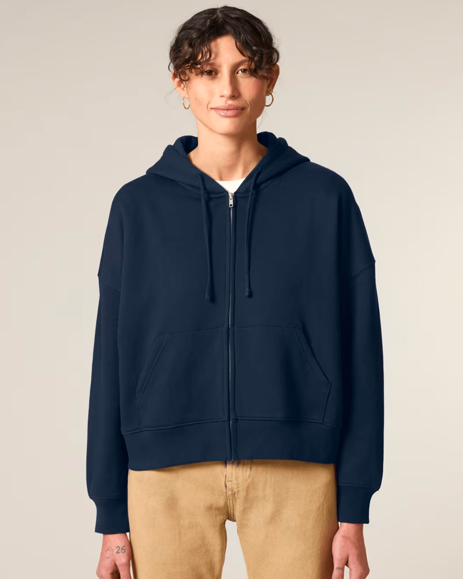 Stanley/Stella Stella Ida sweat à capuche zippé pour femme en coton bio à personnaliser