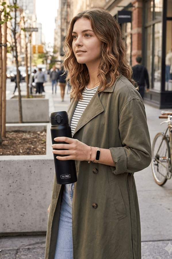 THERMOS Ultralight Bouteille Isotherme Personnalisée par Gravure Laser | Thermos