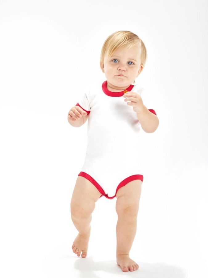 Baby Ringer Body personnalisé pour bébé | Babybugz