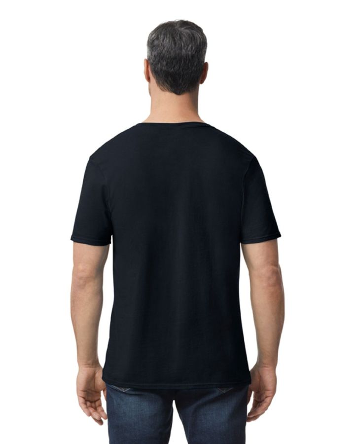 Softstyle T-Shirt Col-V personnalisé pour homme | Gildan