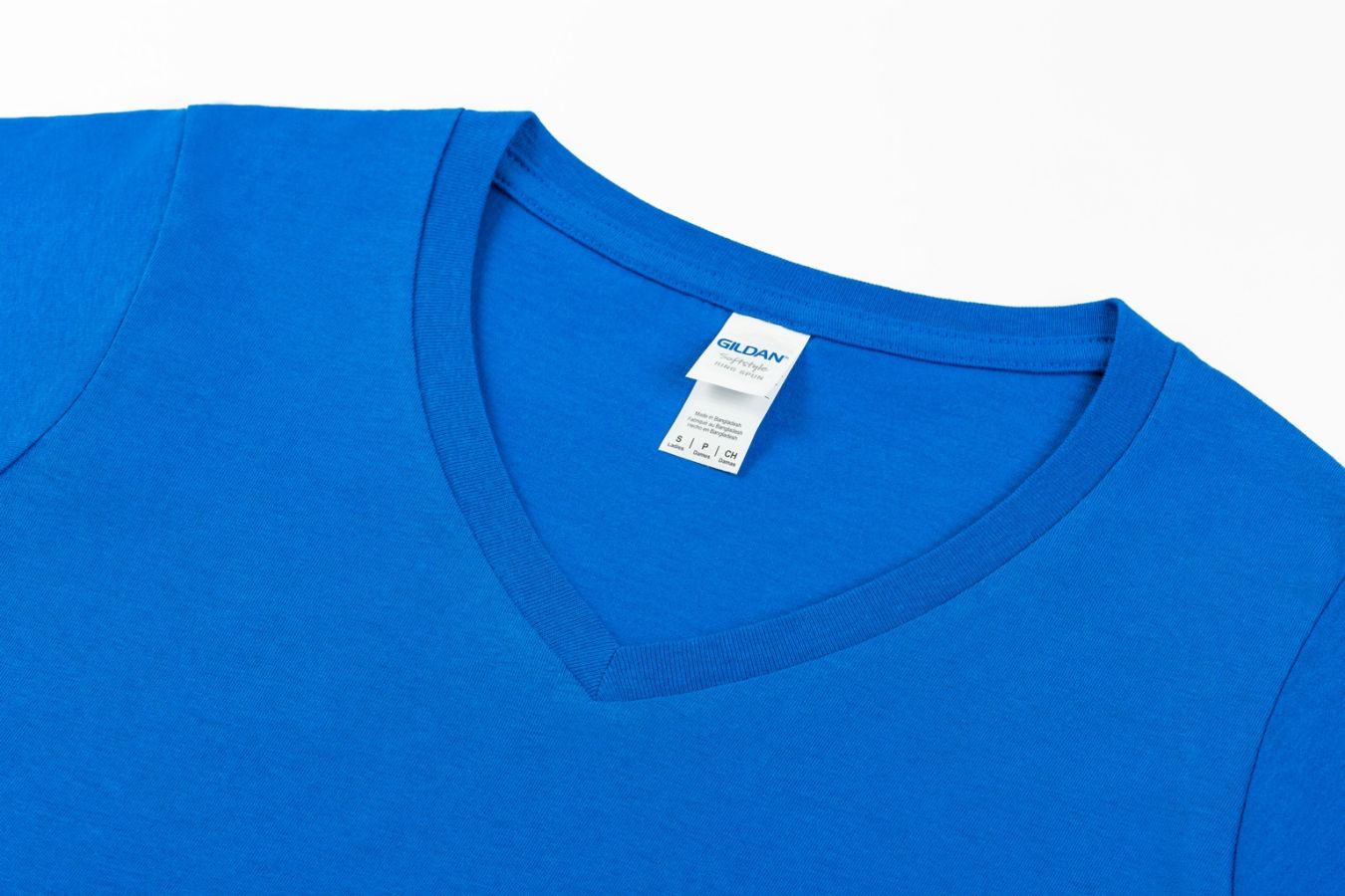 Softstyle T-Shirt Col-V personnalisé pour femme | Gildan