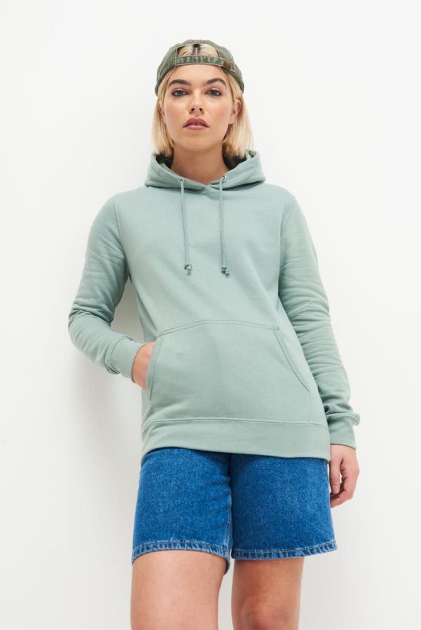 Girlie College Hoodie sweat à capuche personnalisé pour femme | Just Hoods