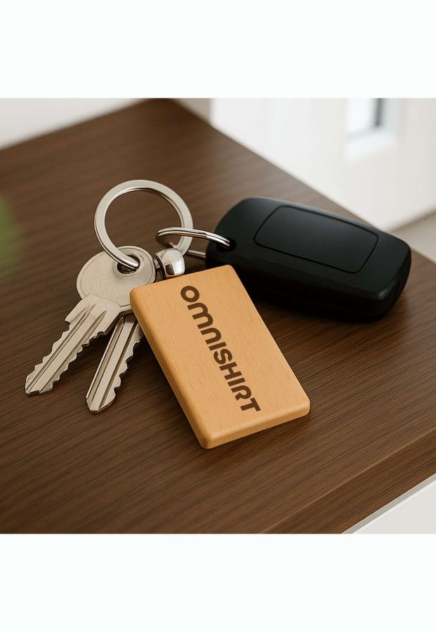 Porte-clés en bois personnalisés | Omnishirt