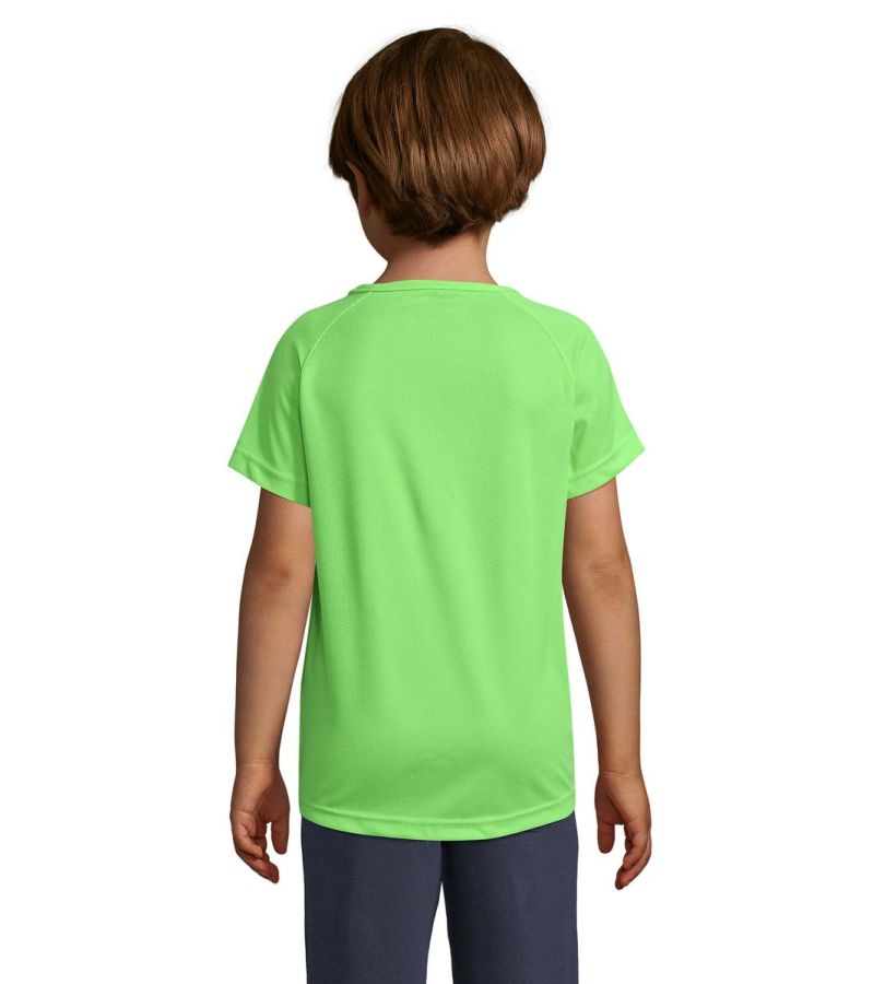 Créez un T-shirt personnalisé pour enfant Sol's Sporty Raglan | Sol's