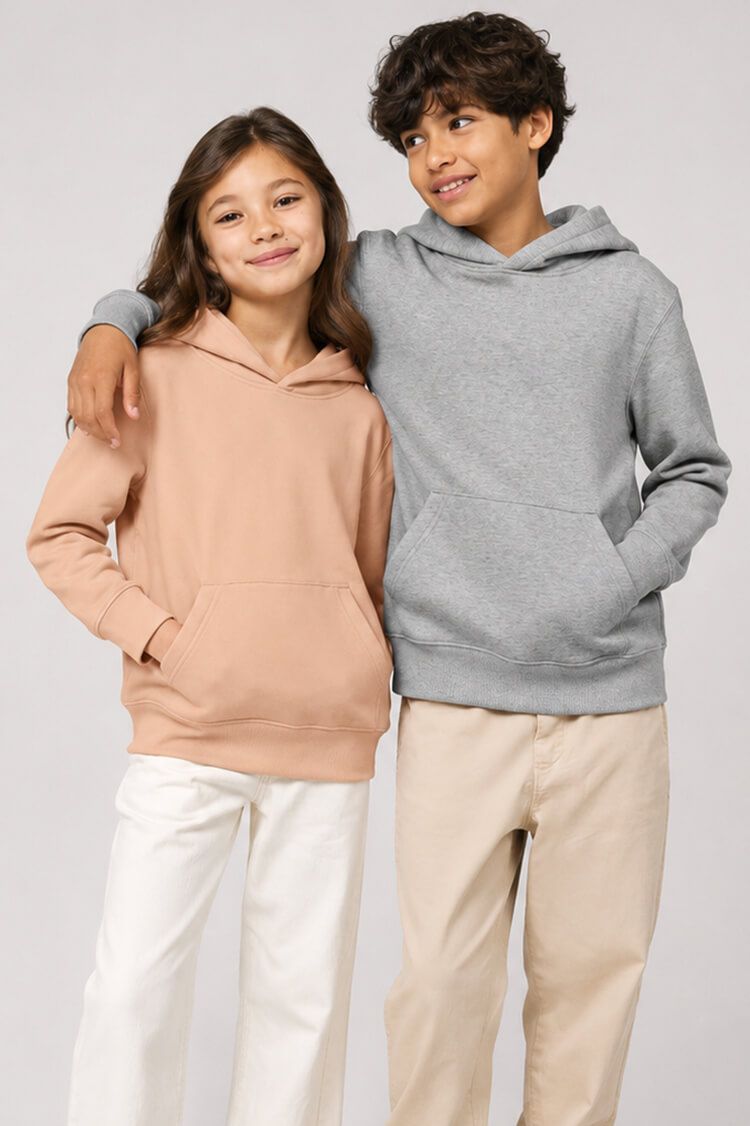 Stanley & Stella Mini Cruiser 2.0 Sweat à Capuche Enfant à Personnaliser et Imprimer | Stanley & Stella