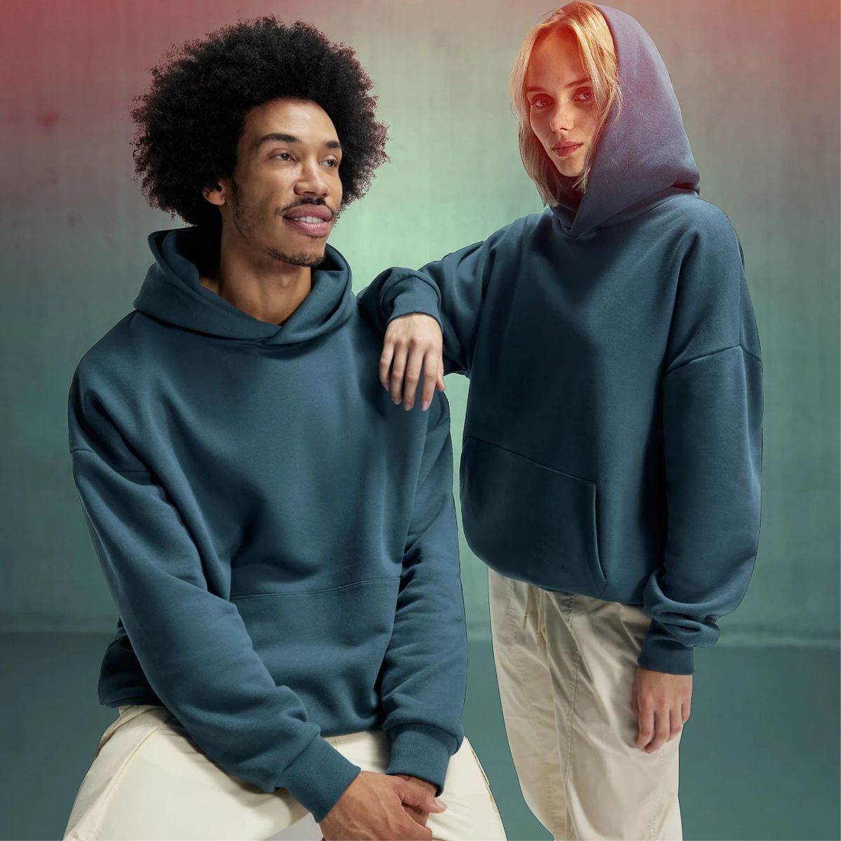 B&C Oversized Influence Hoodie personnalisé | B&C