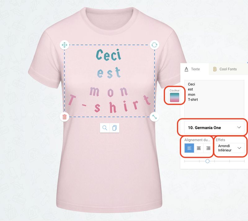 Utiliser des effets