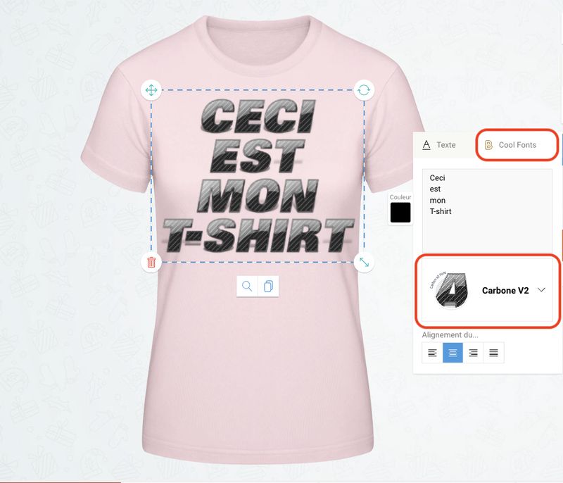 Utiliser des Cool Fonts