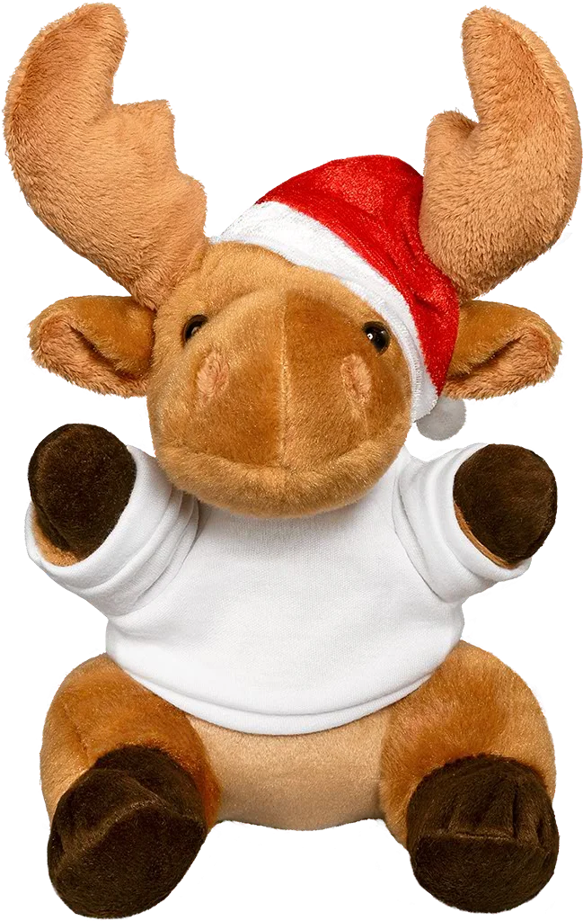Peluche élan personnalisée