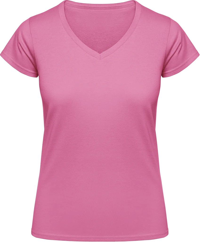 Softstyle T-shirt Col-V personnalisé pour femme