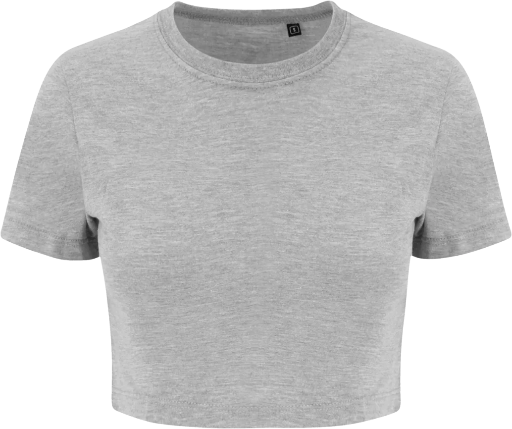 Tri-Blend Cropped T-shirt personnalisé pour femme