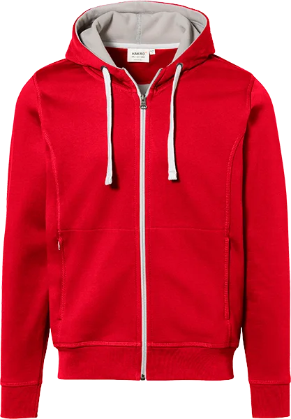 HAKRO Zip Hoodie Bonded Eco à imprimer
