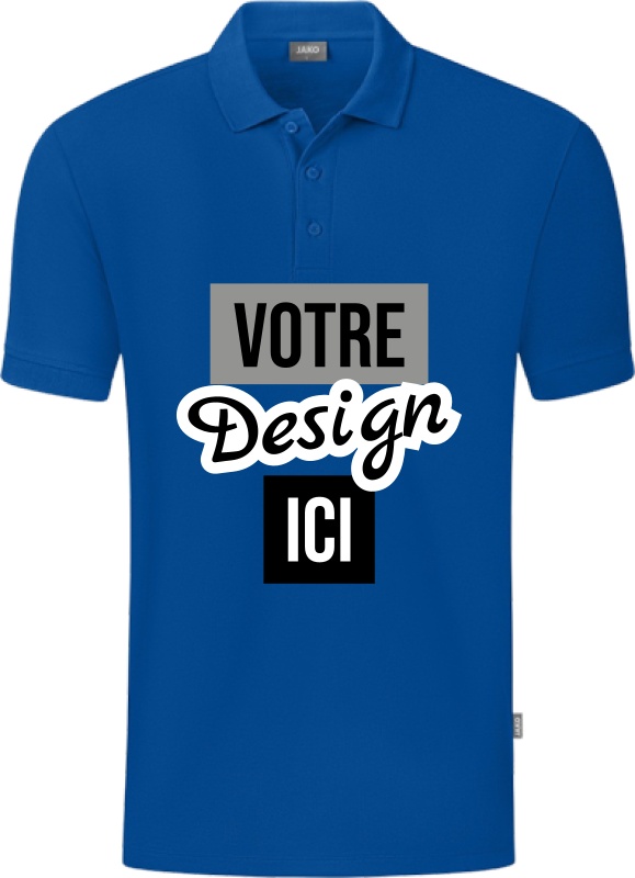 JAKO Poloshirt Organic à personnaliser