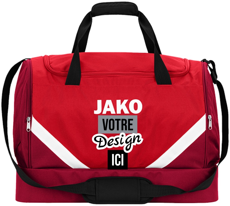 JAKO Sac de sport Iconic avec compartiment chaussures à personnaliser