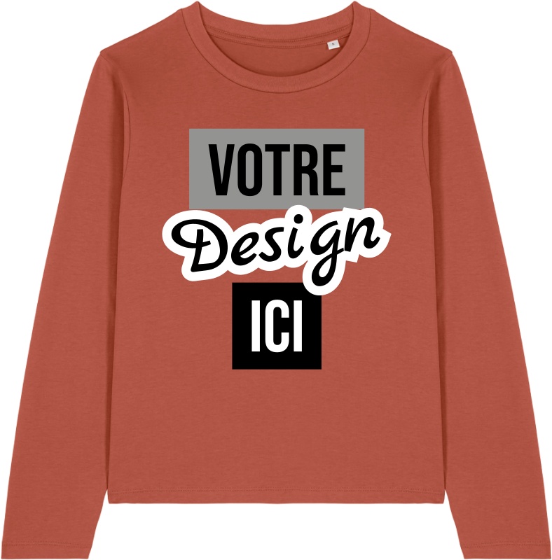 Stanley/Stella Stella Muser T-shirt manches longues femme à personnaliser