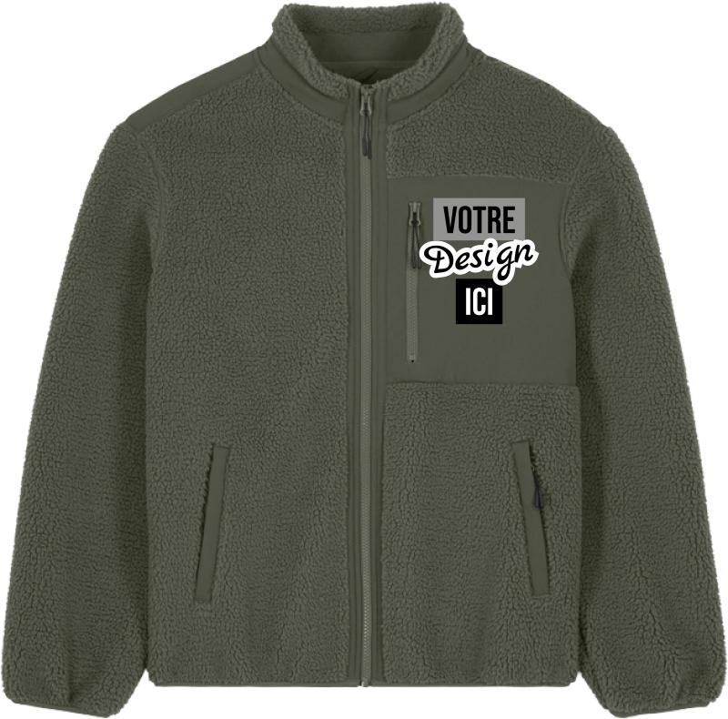 Stanley/Stella Veste polaire sherpa coupe relaxed